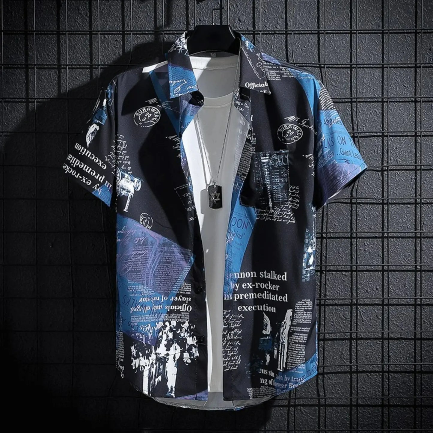 Men's Short Sleeve Print Shirts