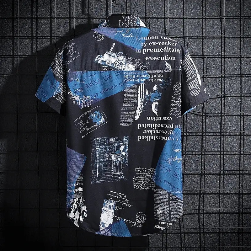 Men's Short Sleeve Print Shirts