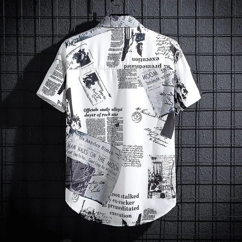 Men's Short Sleeve Print Shirts