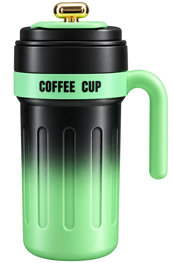 The Coffee Cup in Midnight Forest